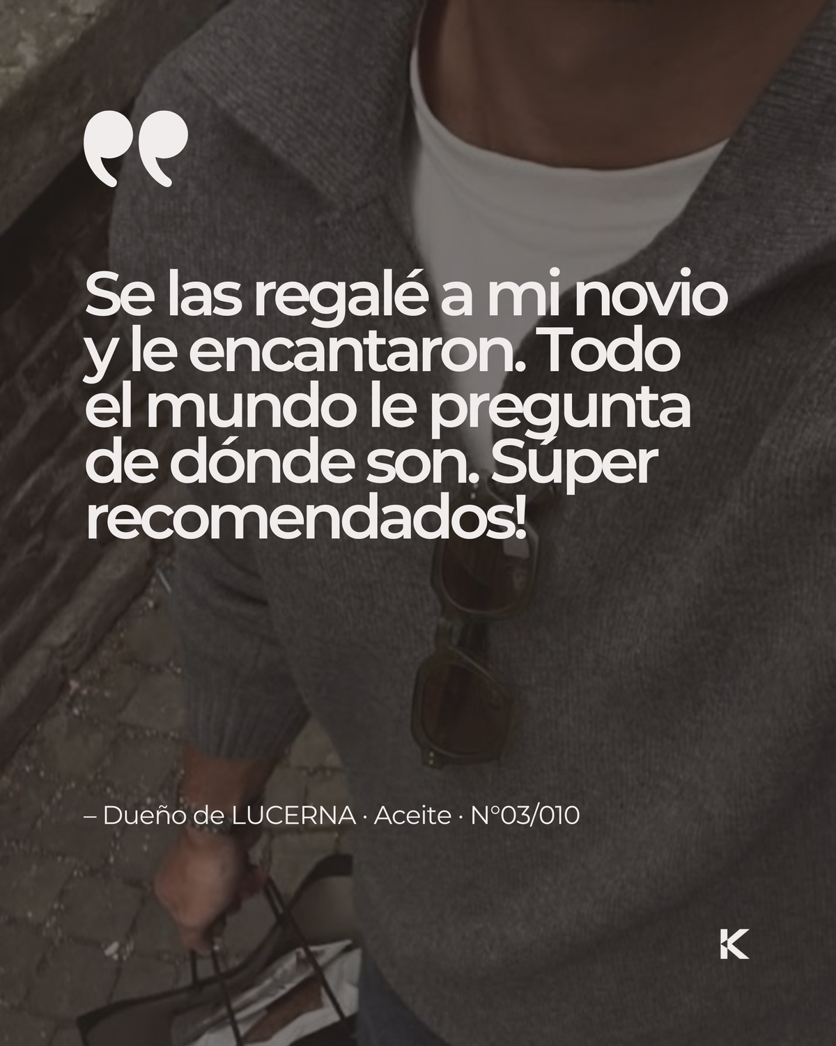 Testimonio de cliente KROMO Apparel