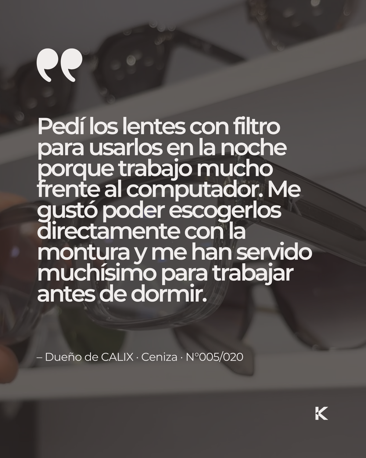 Testimonio de cliente KROMO Apparel