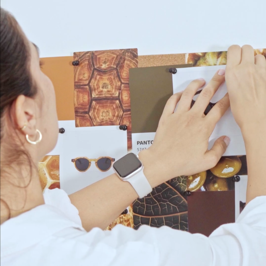 Estudio de color KROMO — moodboard de referencias e investigación de paleta